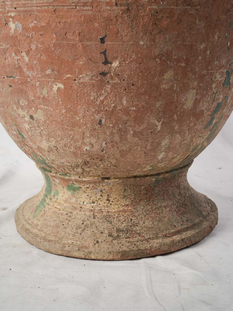 Timeless sculptural garden urn