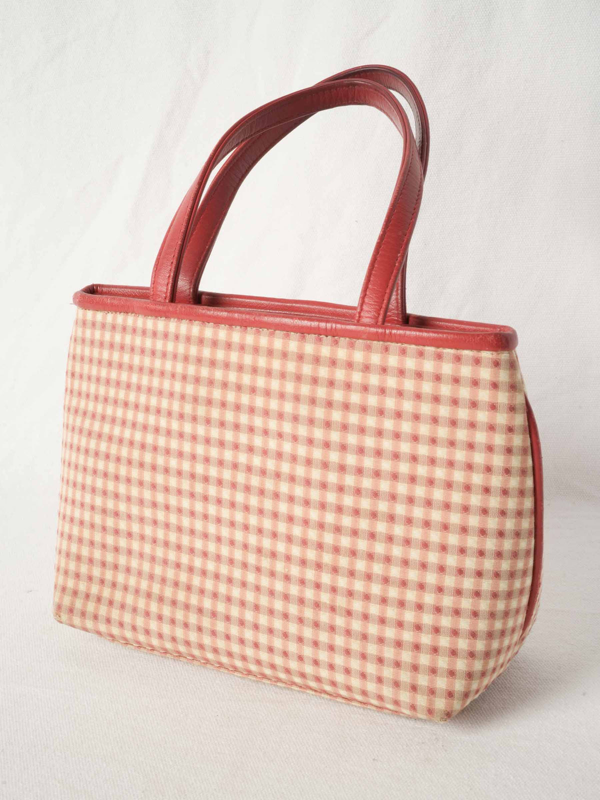 Vintage Cherry-Themed Handbag