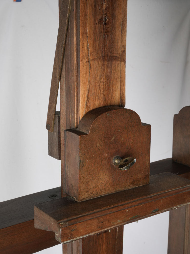 Late 19th Century French Atelier Easel with Crank - 75¼"