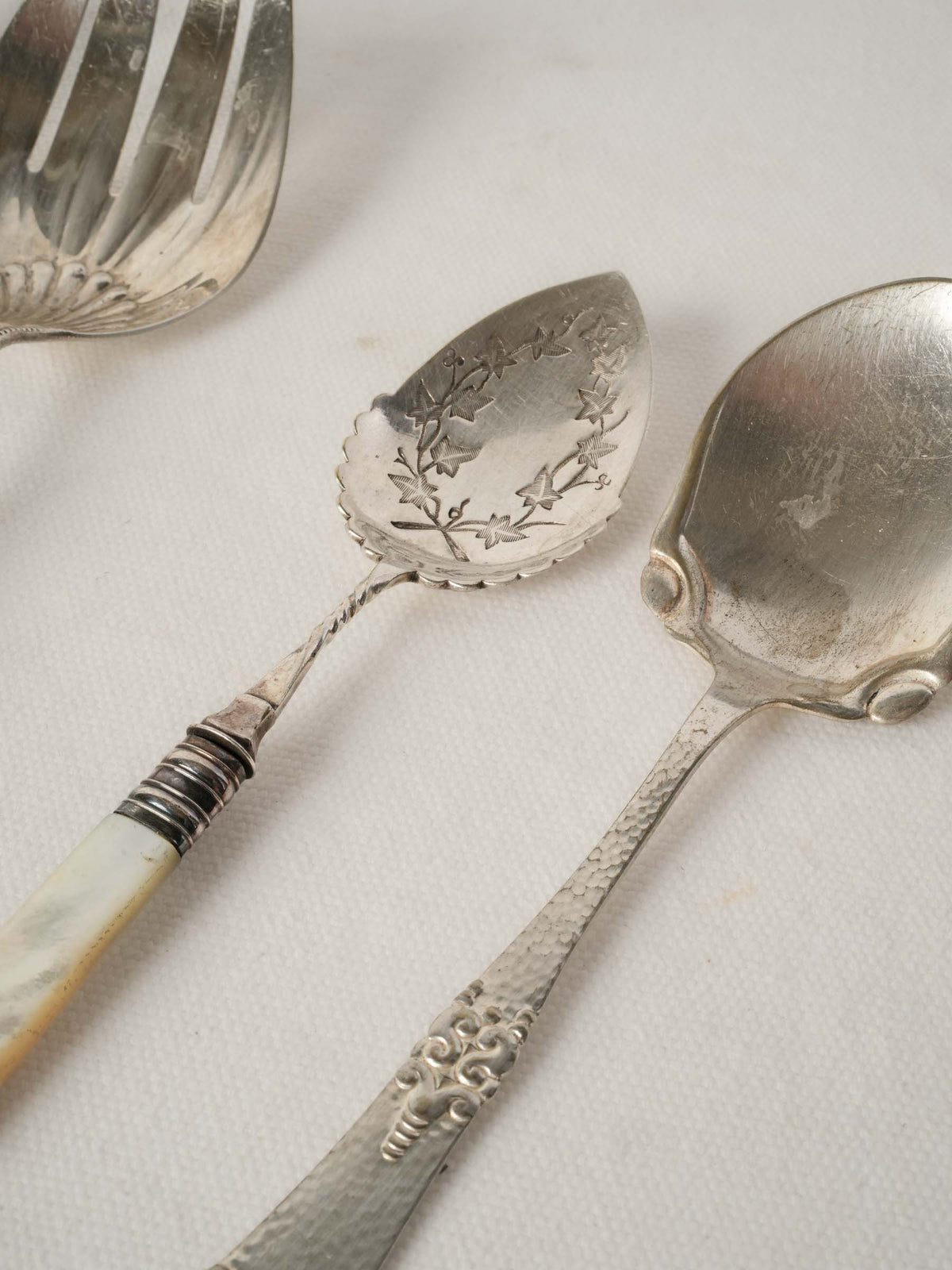 Antique Serve ware Collection - Five Pieces