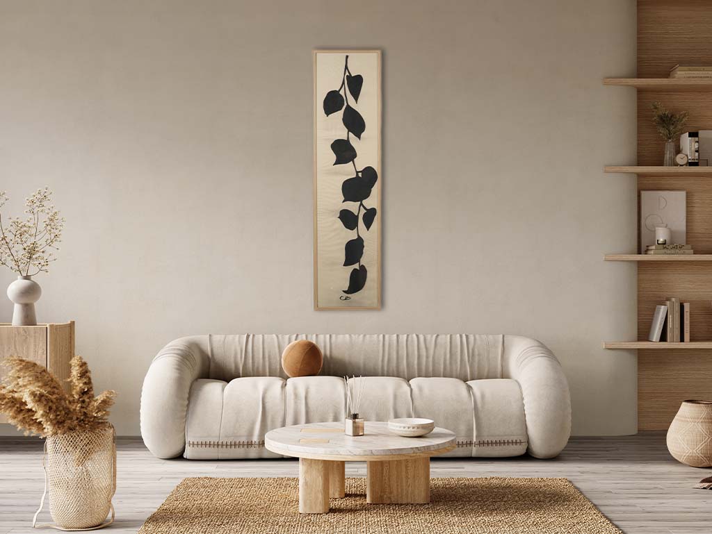 Colorful large still life painting