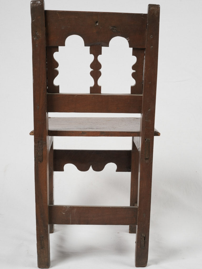 Vintage, French Alps, Wooden Armchair