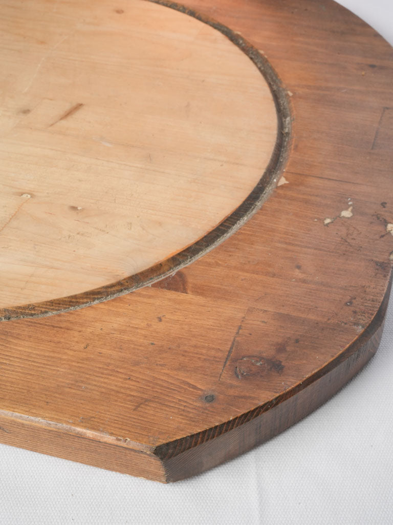 Handcrafted antique copper cloche