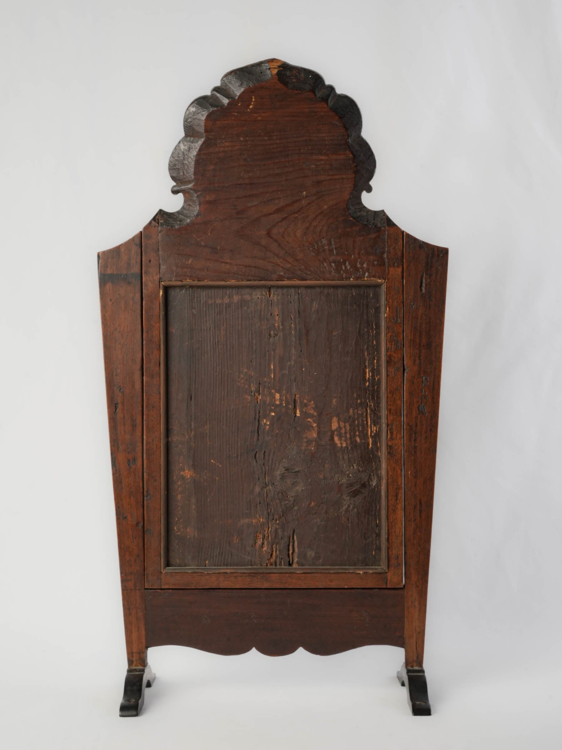 Historic mercury plate table mirror