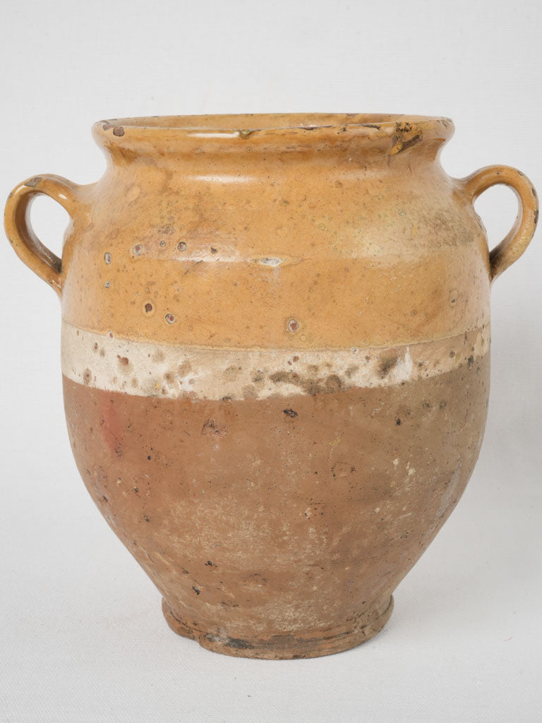 Refined Antique French Confit Pot