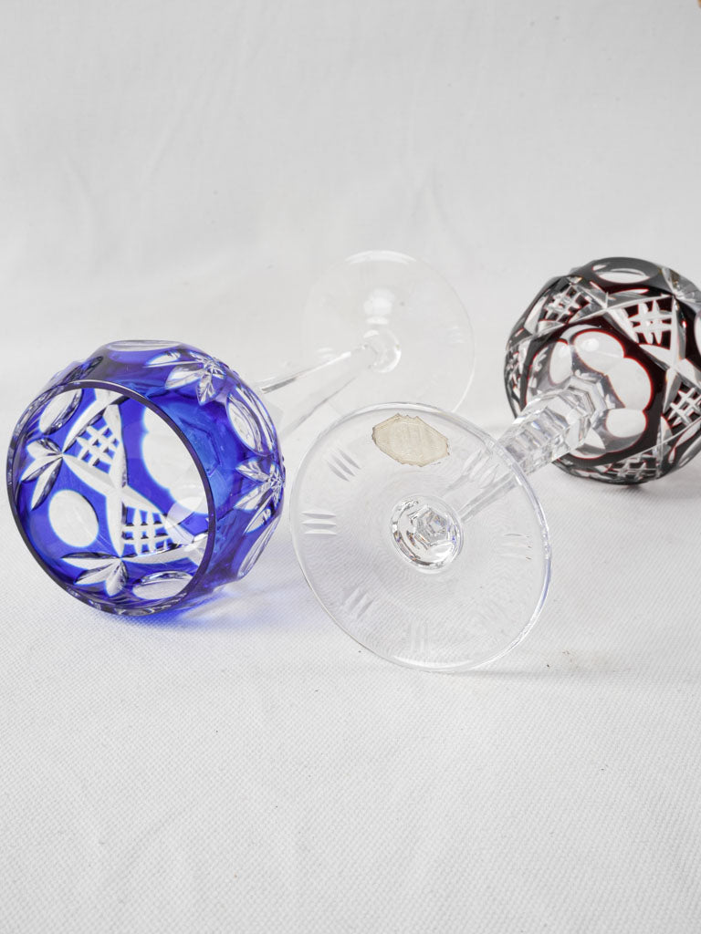 Classic crystal glassware collection