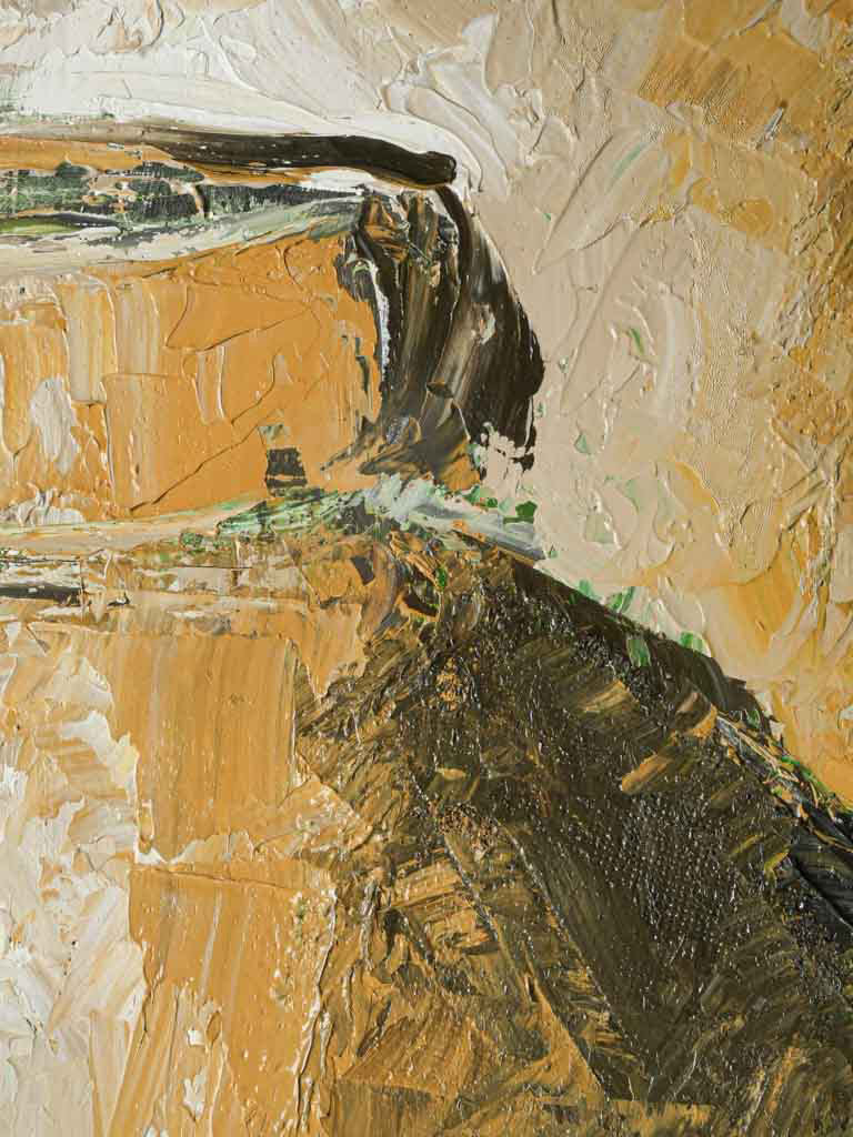 Renovated traditional Provençal canvas art