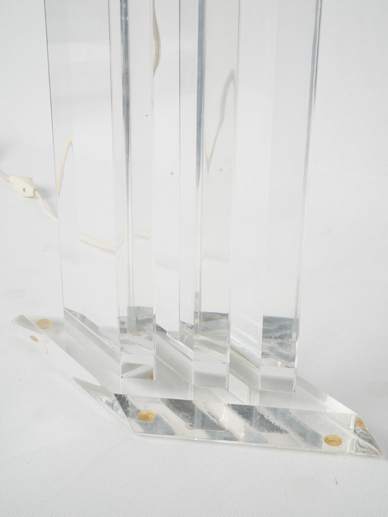 Sophisticated Black Acrylic Lighting