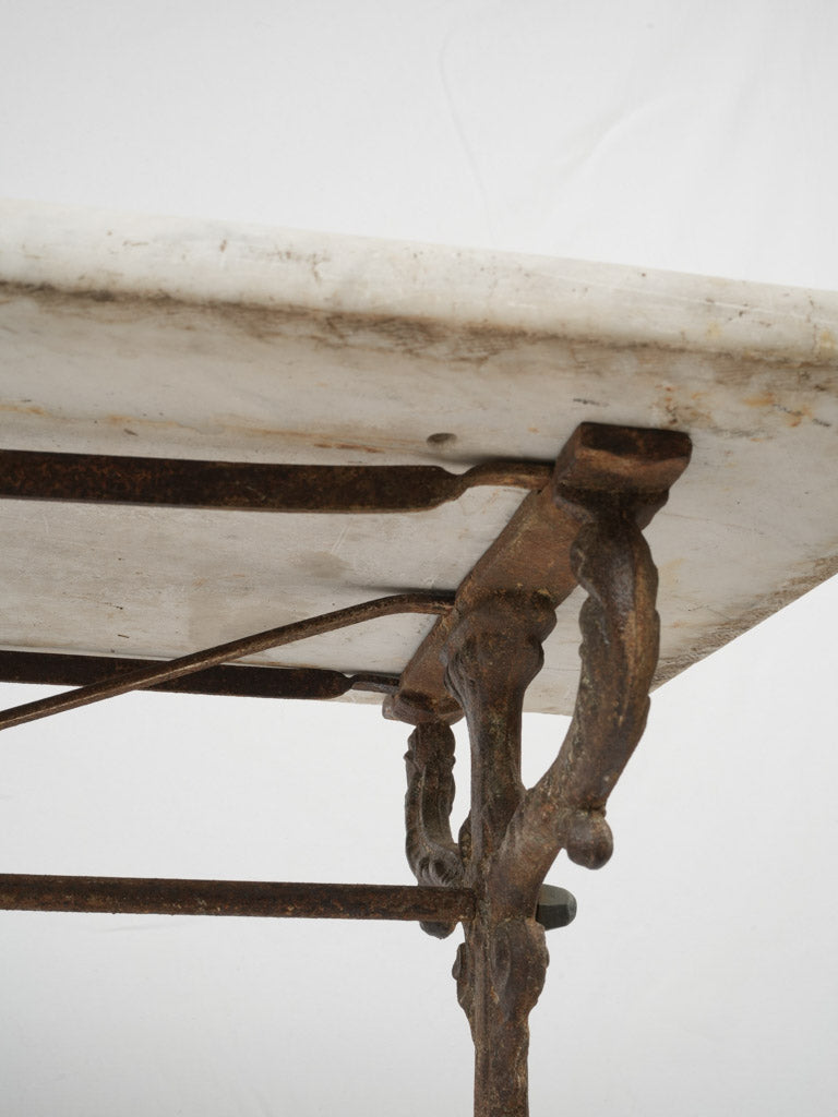 Historic Hector Guimard inspired bistro table