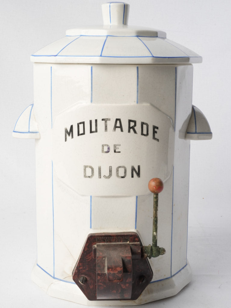 Mid-century French mustard vessel