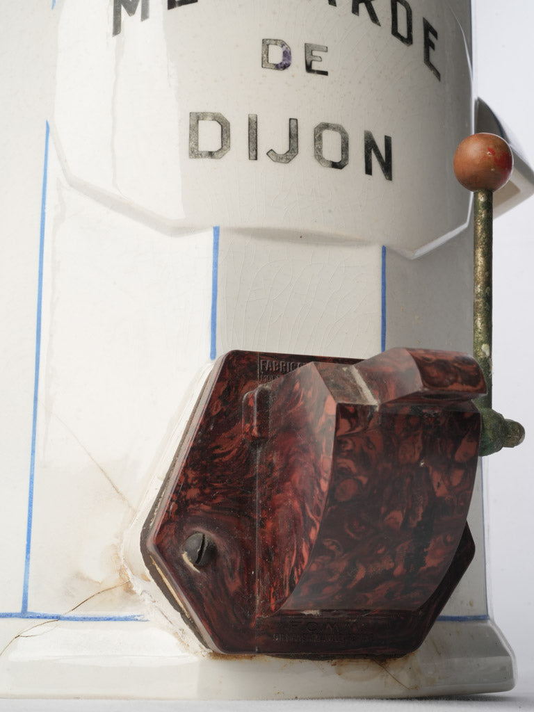 Authentic vintage mustard dispenser