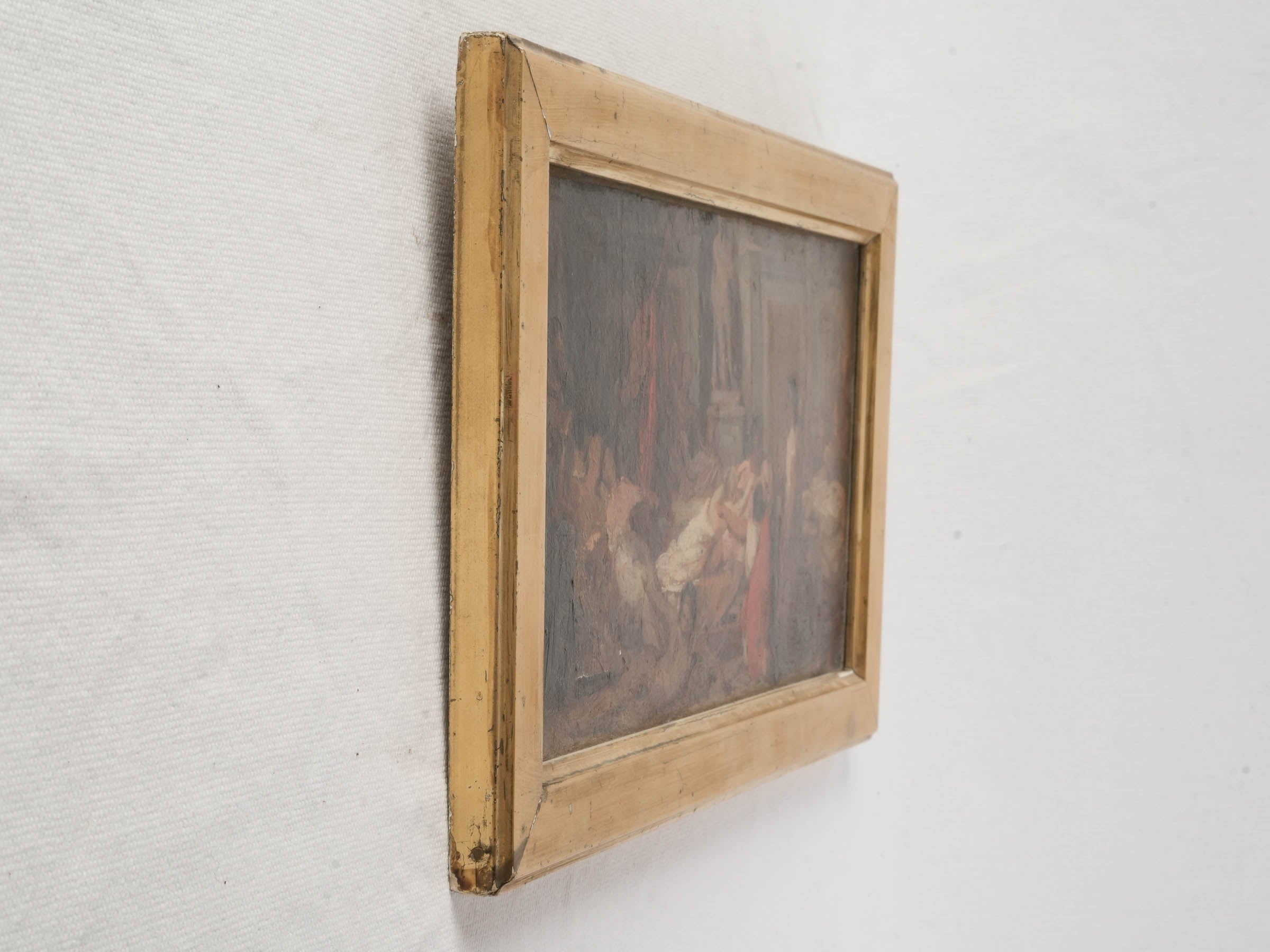 Richly hued Bacchic gallery piece