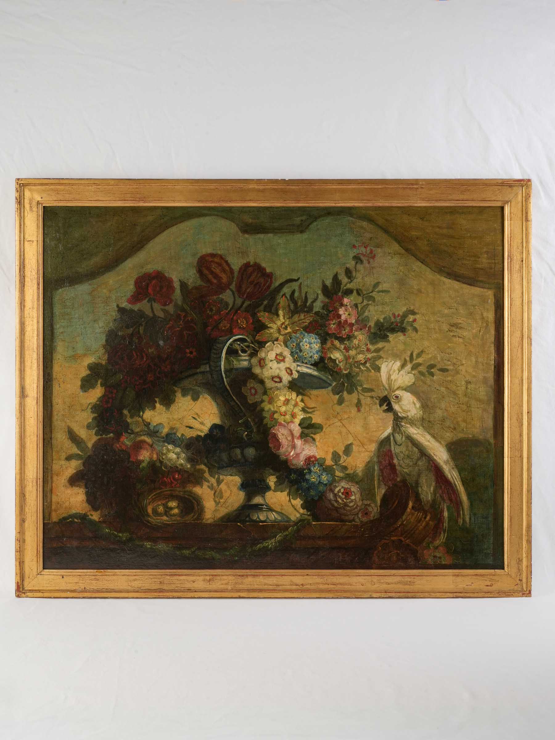Exuberant French decorative paintings set