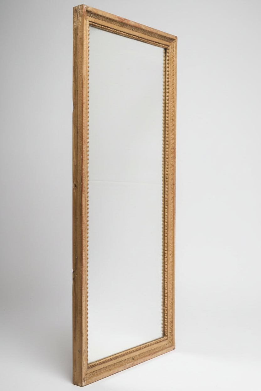 Refined Louis XVI Period Gilt Mirror - 35½" x 19¼"