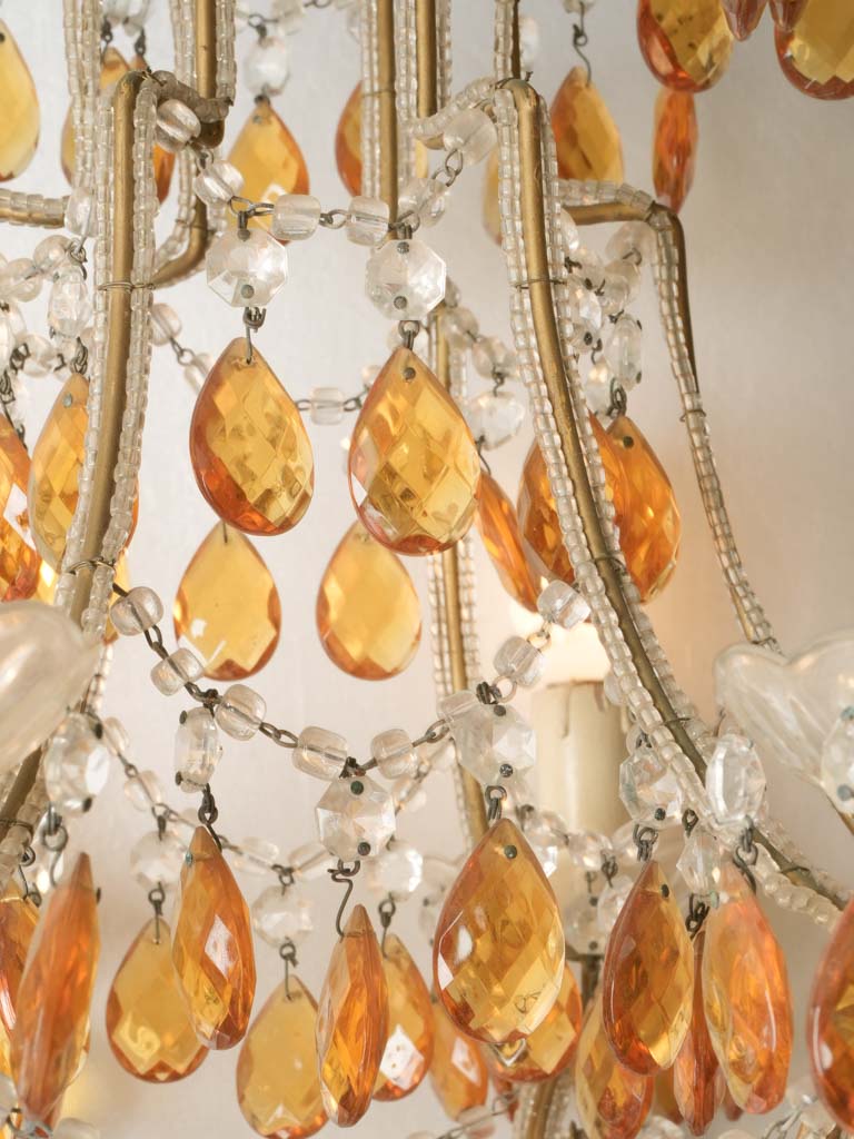 Timeless Italian Beaded Light Fixture