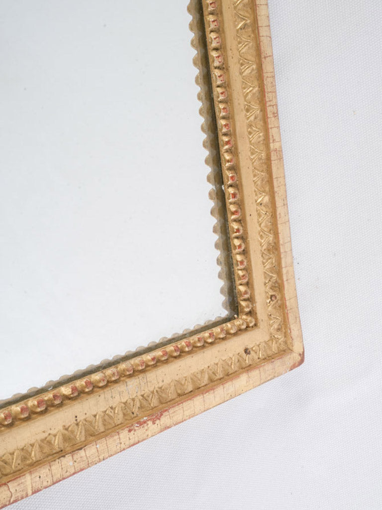 Refined Louis XVI Period Gilt Mirror - 35½" x 19¼"
