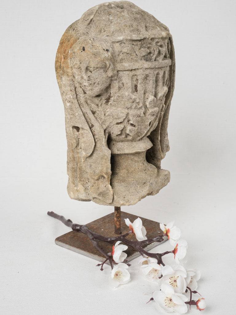 Patinated Historical Stone Architectural Fragment