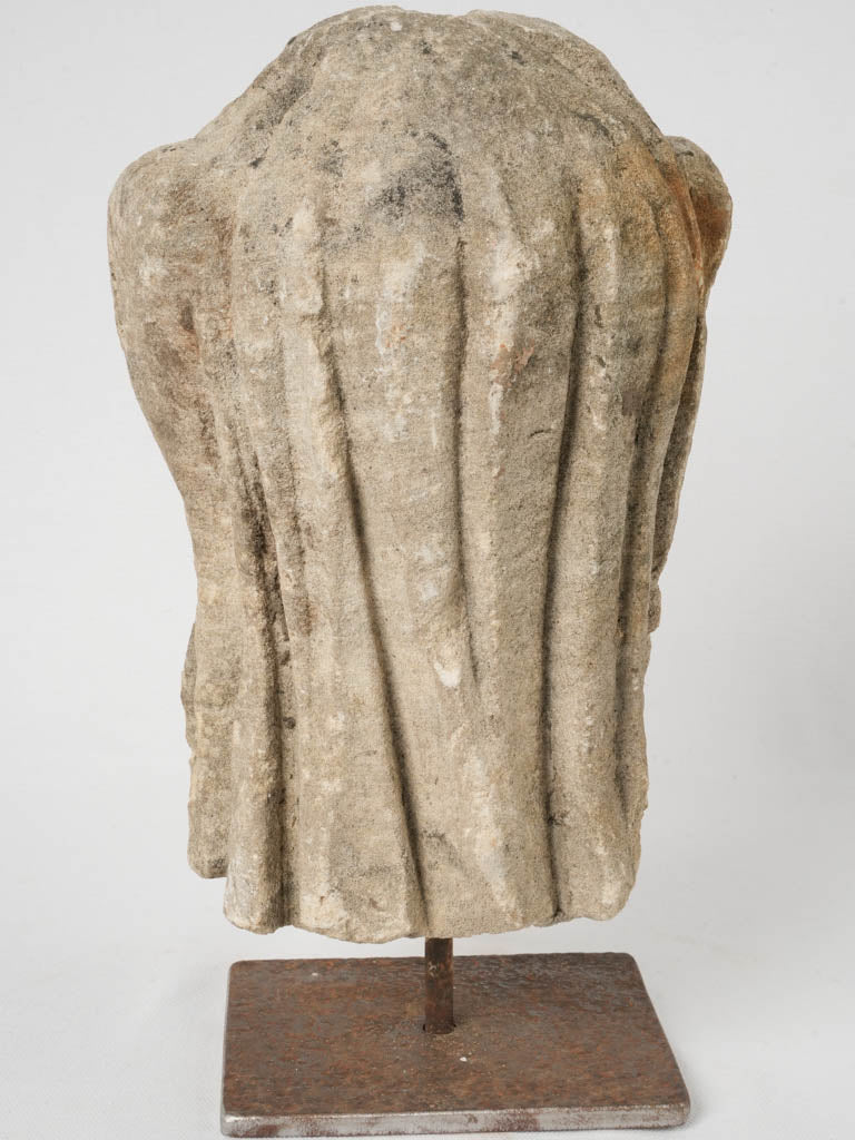 Antique French Stone Carved Classical Fragment
