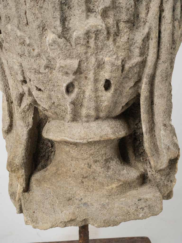 Classical Ornate French Stone Architectural Fragment
