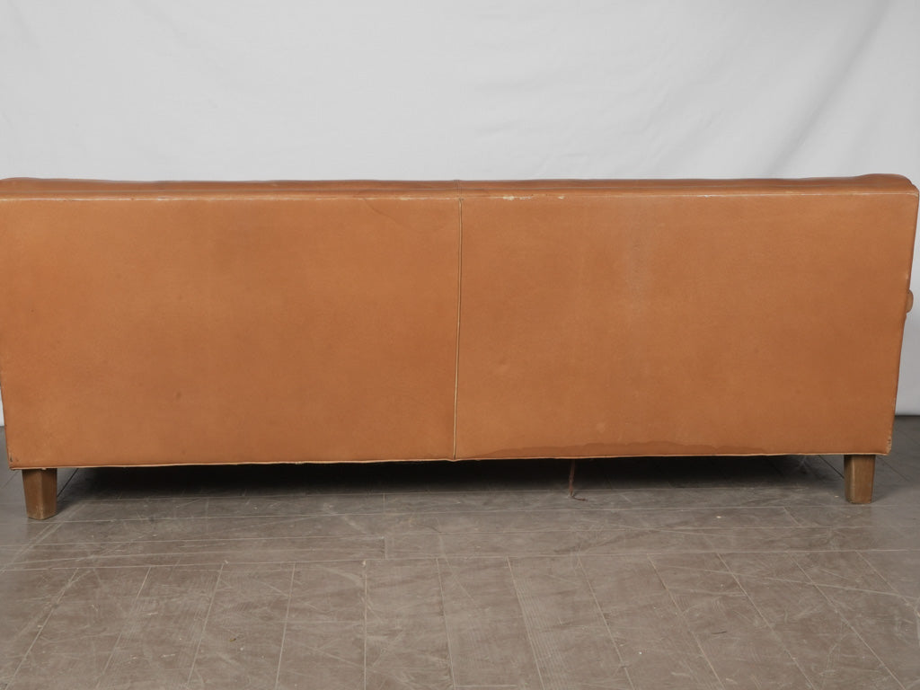 Artisan-crafted vintage leather seating