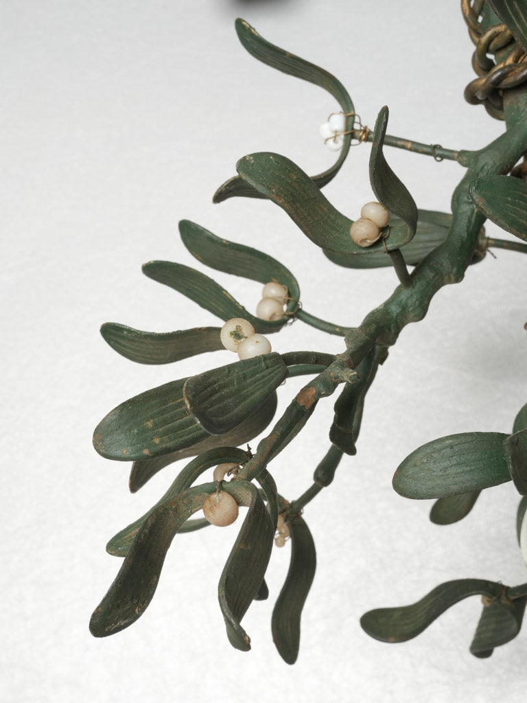 Timeless, lovely mistletoe hanging light