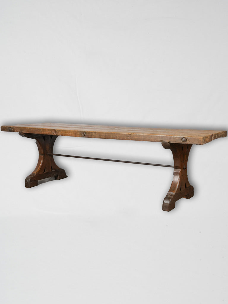 Antique French monastery table 98½" x 33½"