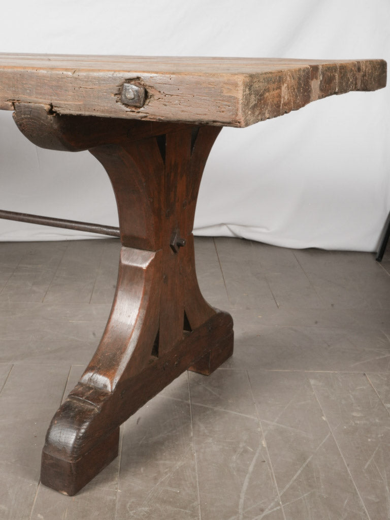Antique French monastery table 98½" x 33½"