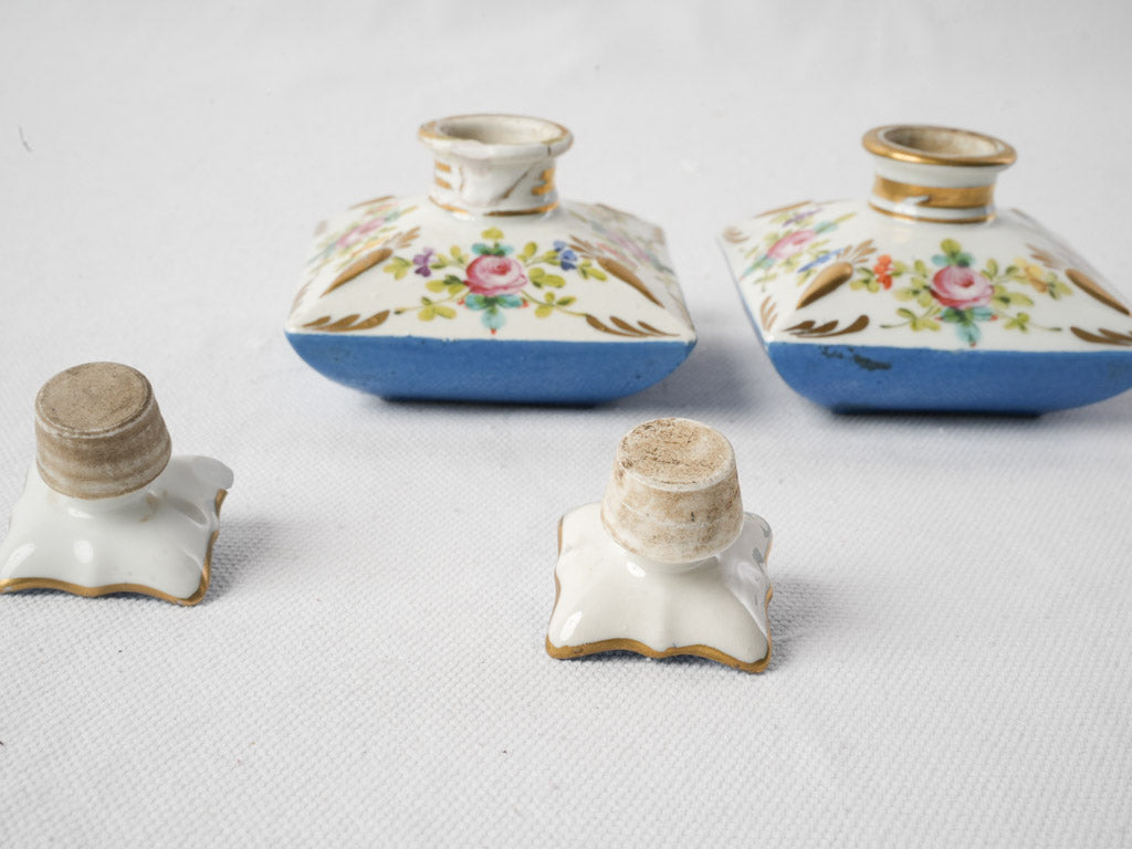 Delicate artistic vanity vessels