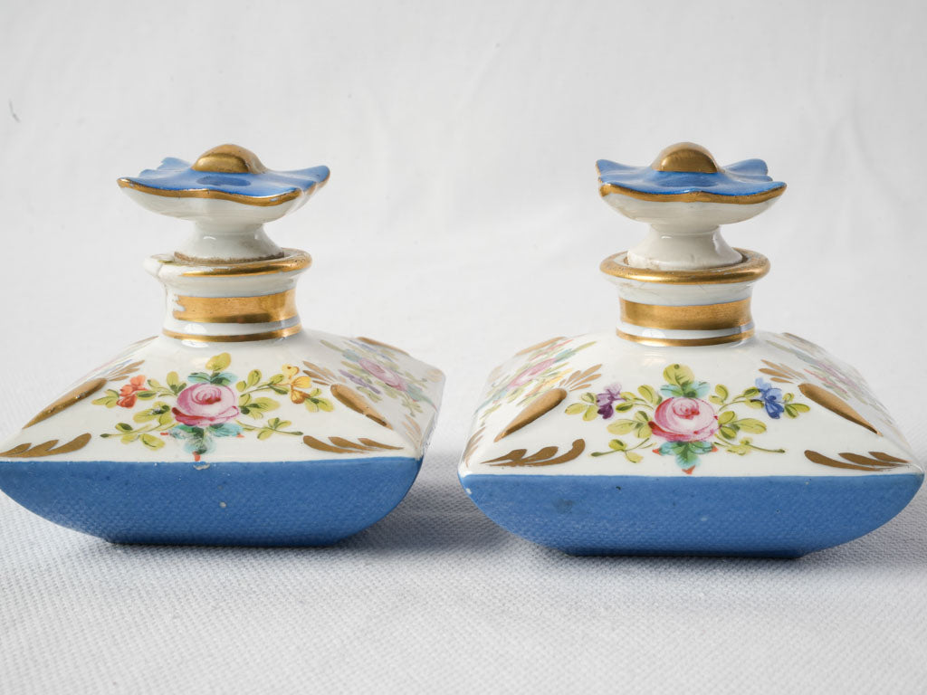 Vintage gold-accented Sèvres creations