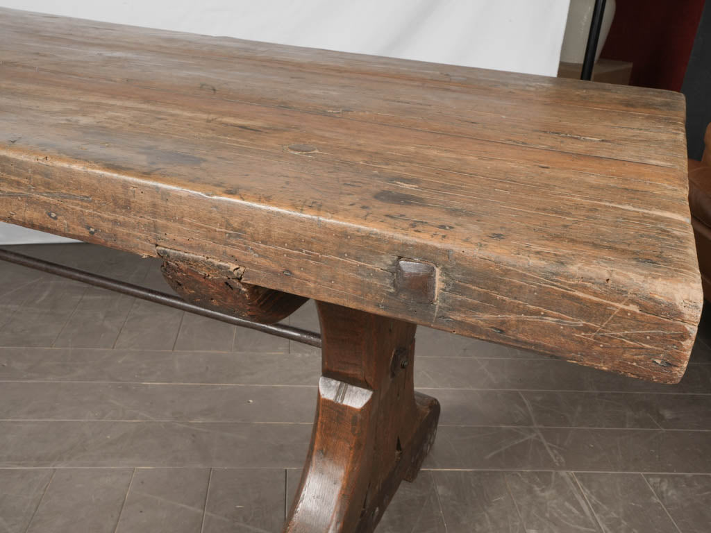 Antique French monastery table 98½" x 33½"