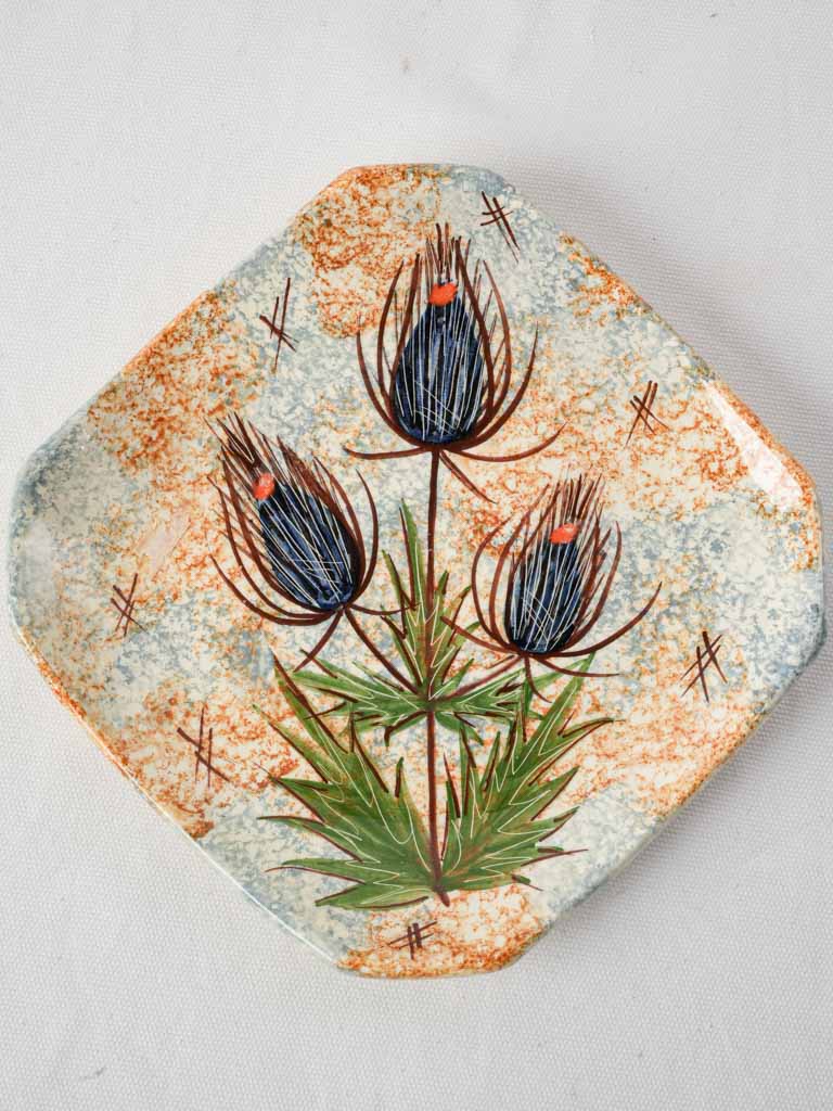 Elegant diamond-shaped serving plate