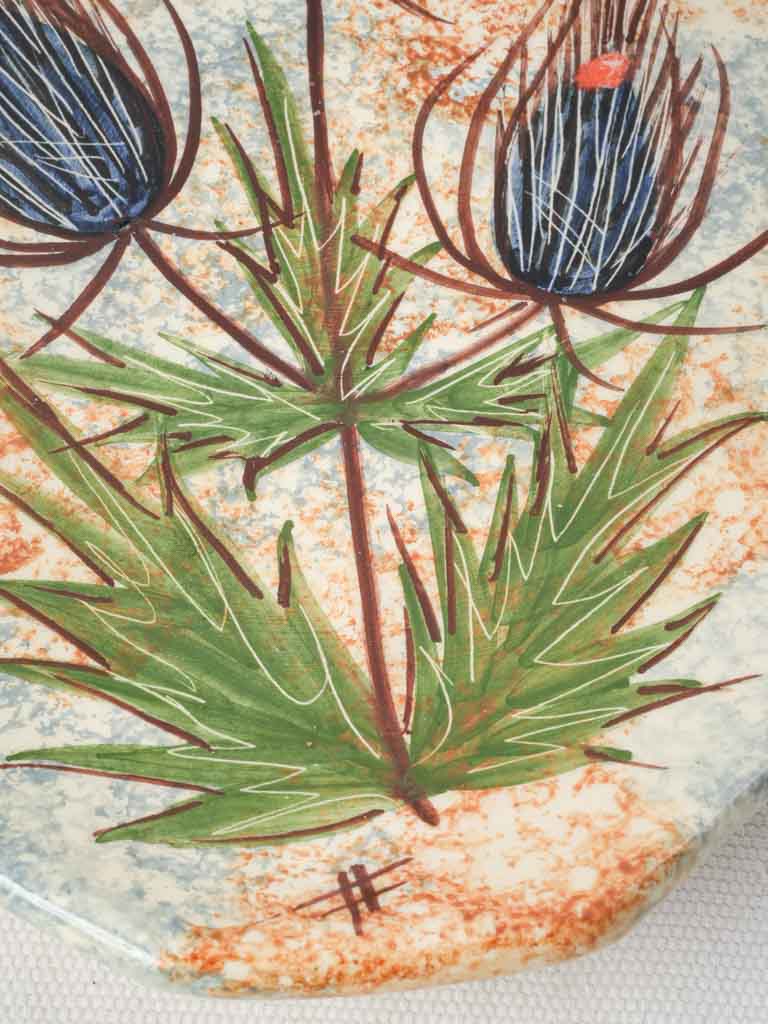 Artistic retro tableware from France