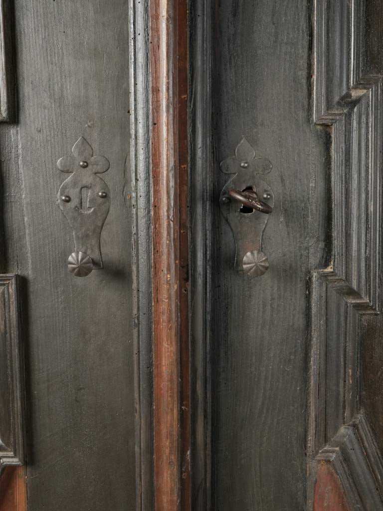 Classic 18th-century Holland wardrobe cabinet