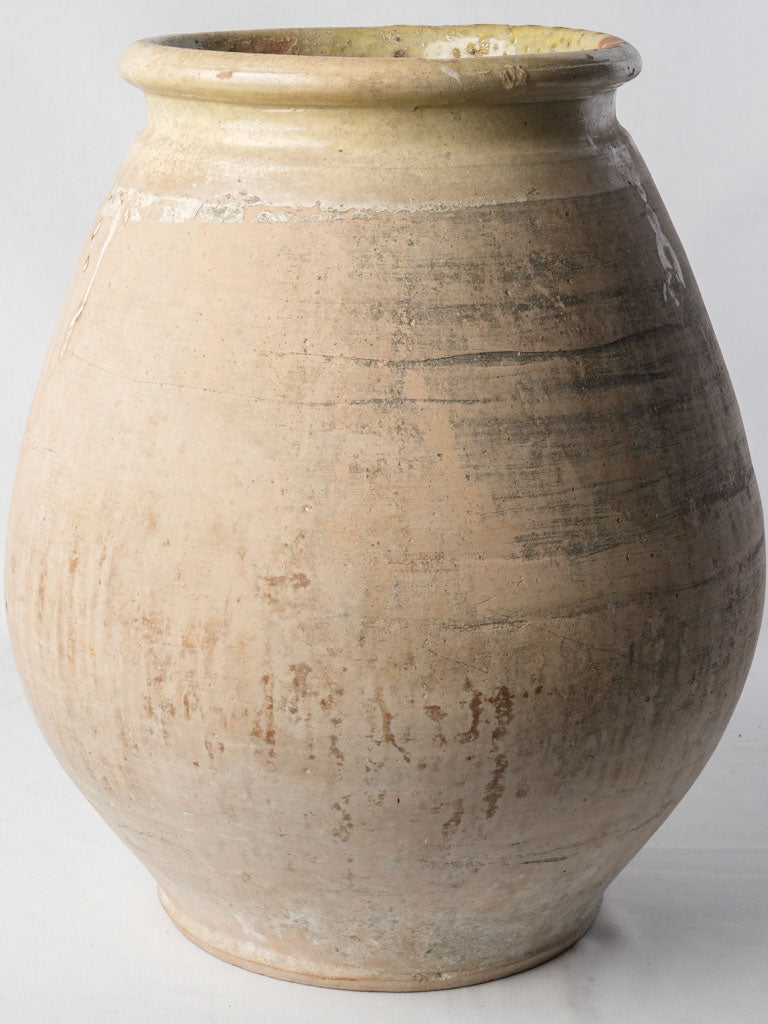 Rustic terracotta Biot jar