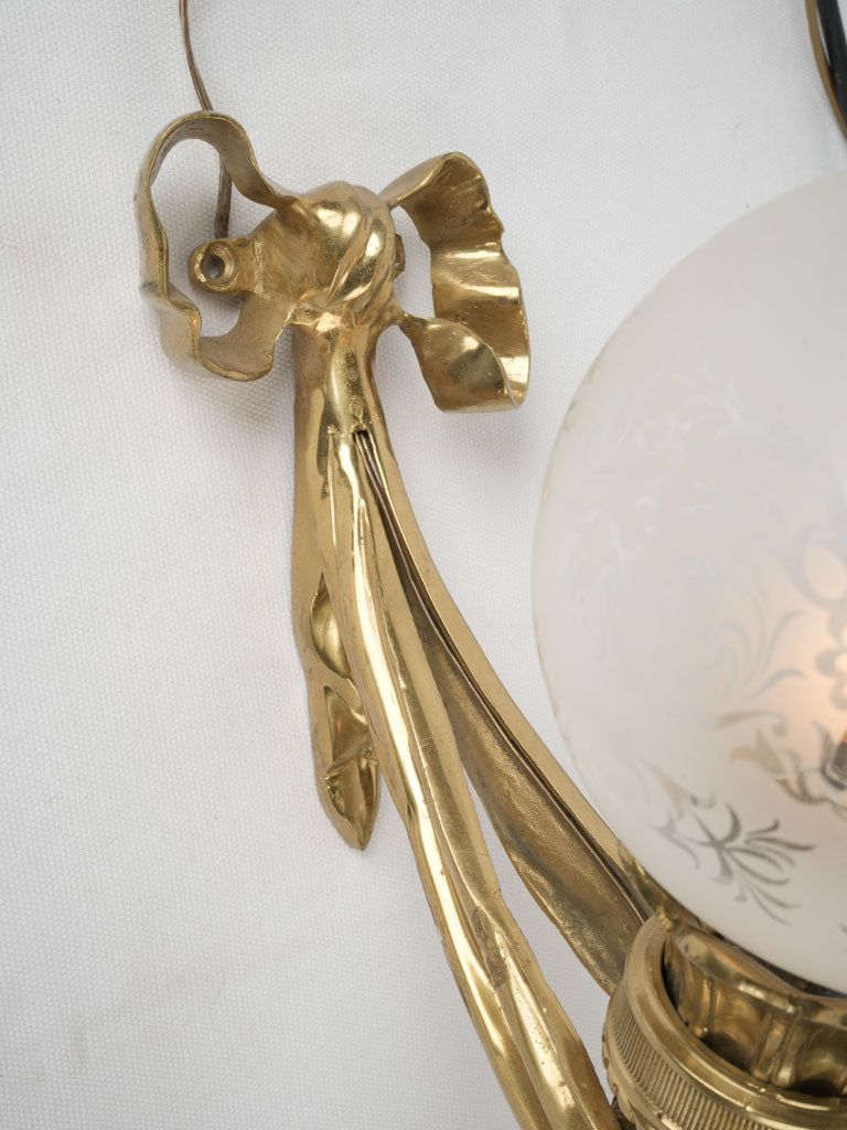 Timeless Louis XVI-style bronze sconces