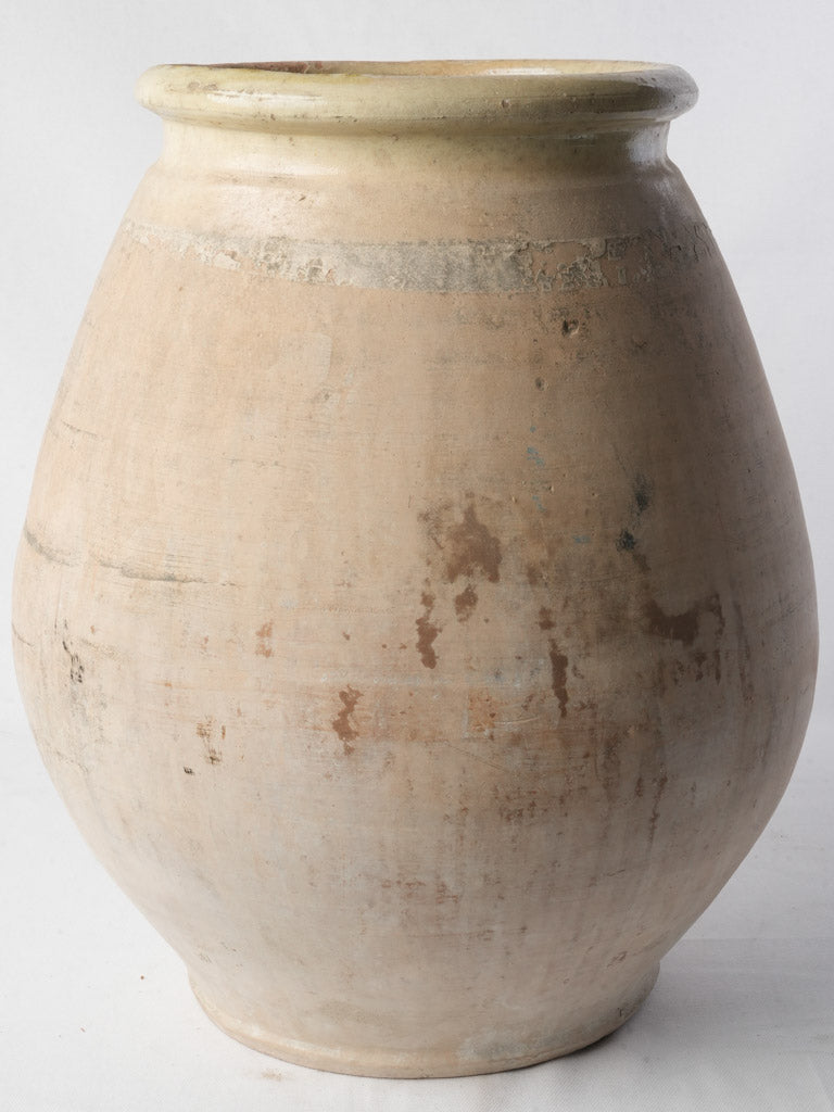 Unfinished chalky antique vase
