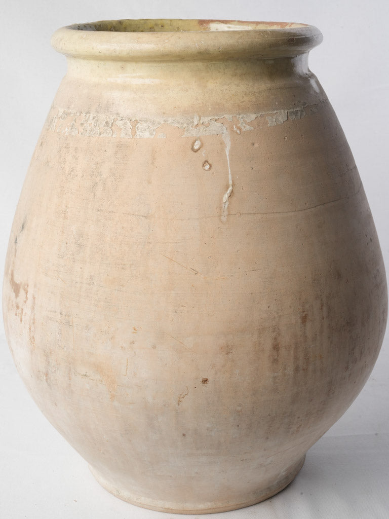 Glazed interior terracotta planter