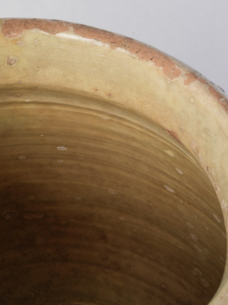 Handcrafted Provençal storage jar