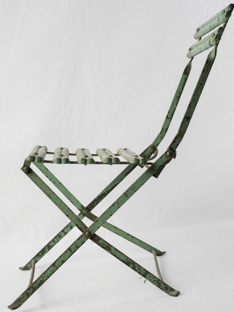 Charming whimsical folding garden chair