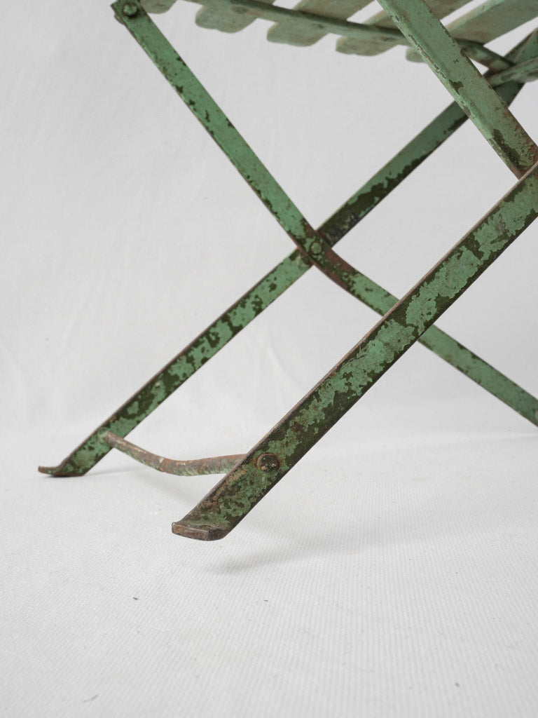 Playful antique folding kids' chair