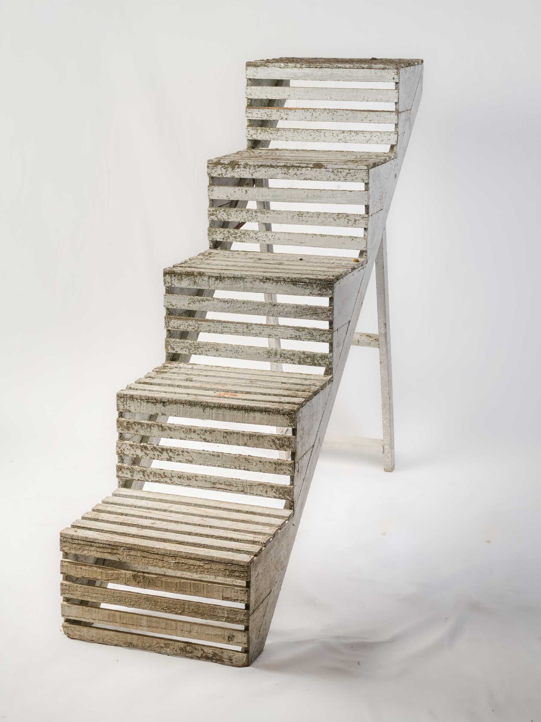 Mid-20th Century Folding Stair-Form Florist’s Display Stand