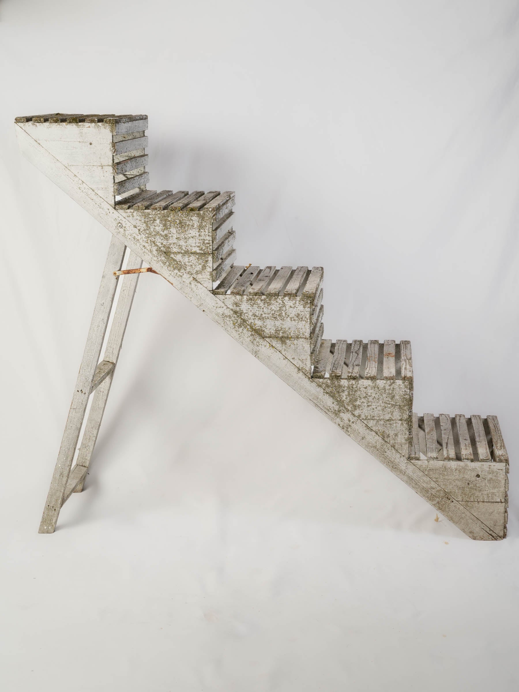 Mid-20th Century Folding Stair-Form Florist’s Display Stand