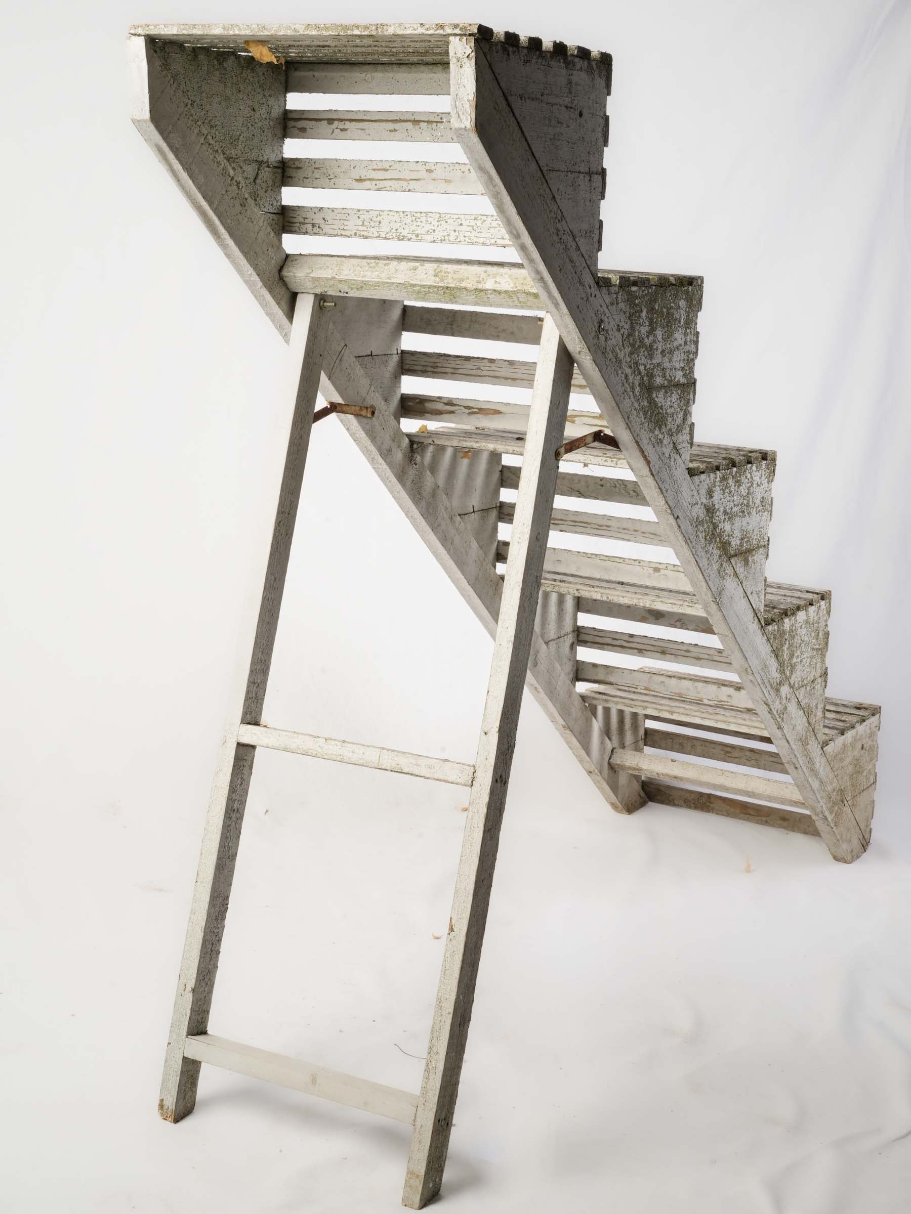 Mid-20th Century Folding Stair-Form Florist’s Display Stand