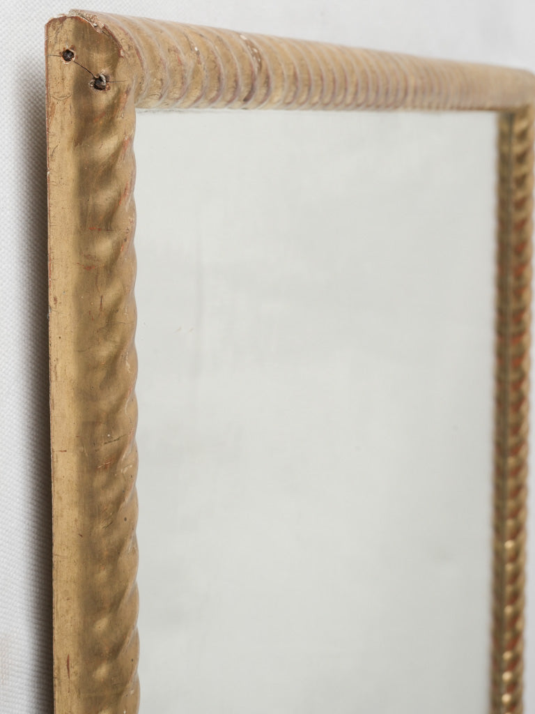 Luxurious Antique Gilded French Mirror