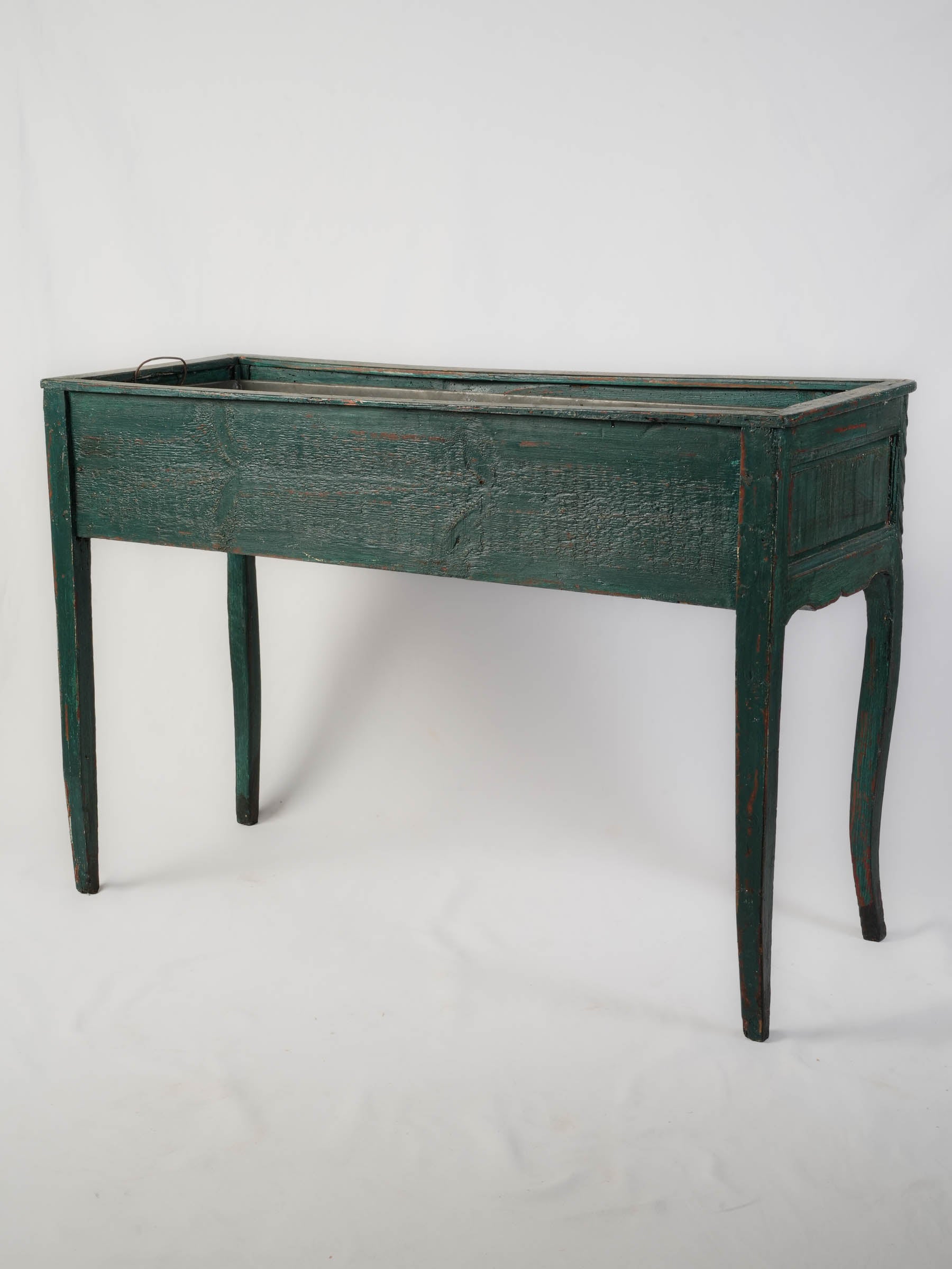 Timeless zinc liner jardinière