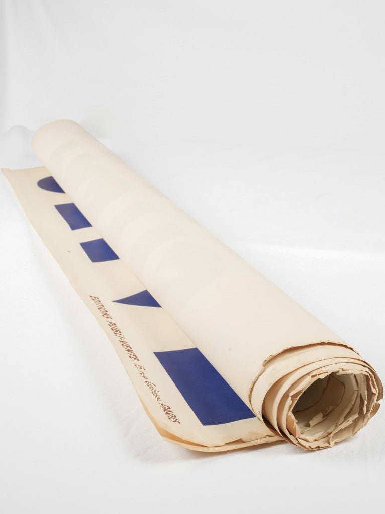 Poster, Signed, Collectible, Marseille, Large