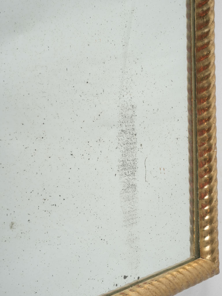 Vintage, French, ornate gilded mirror