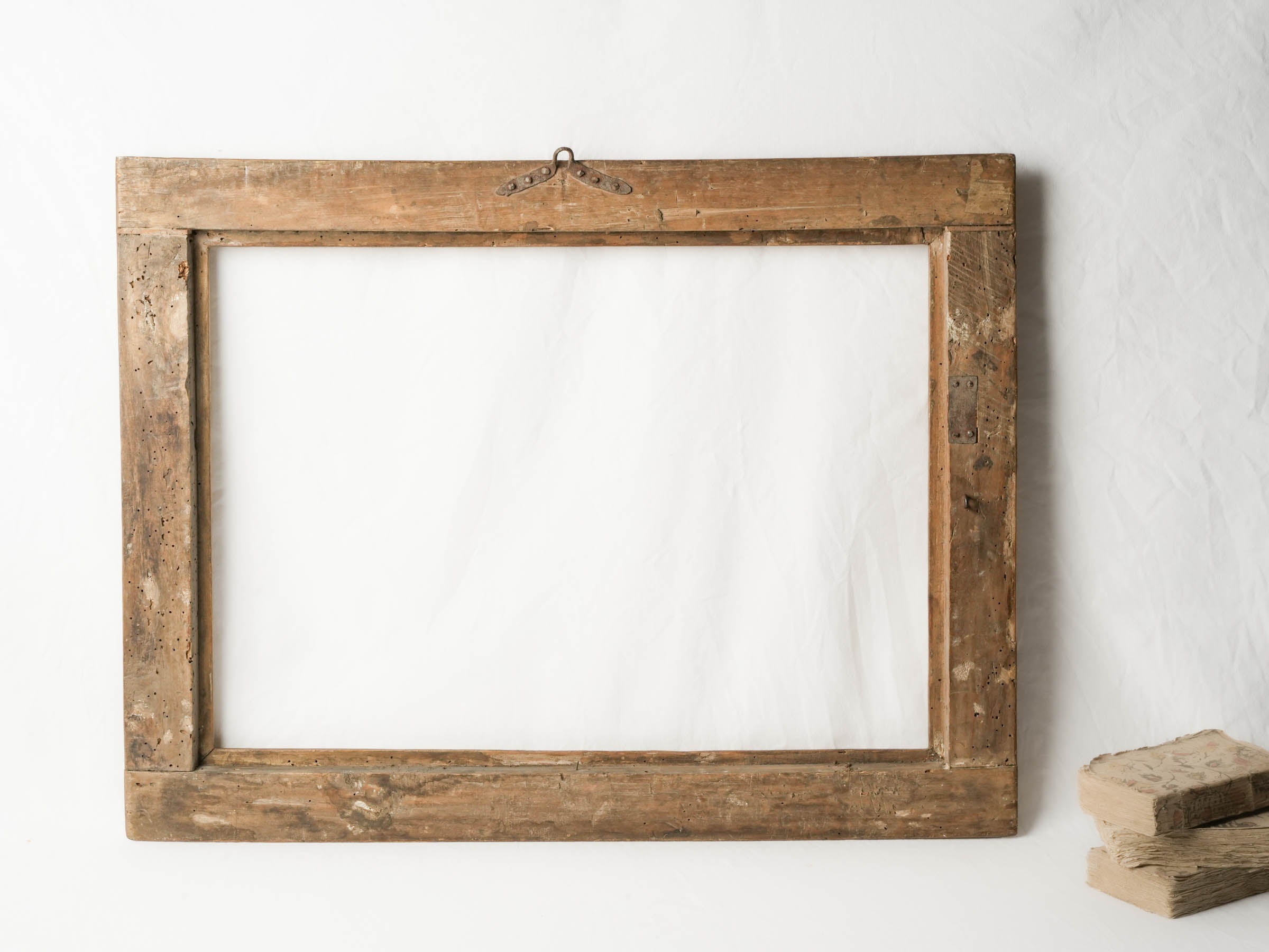 Antique Italian Giltwood & Faux-Tortoiseshell Frame, Early 18th Century - 28¾" x 37"