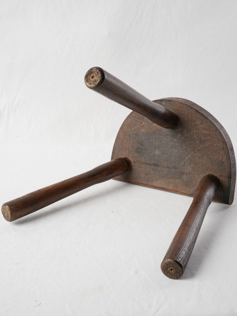 Timeless rustic end table