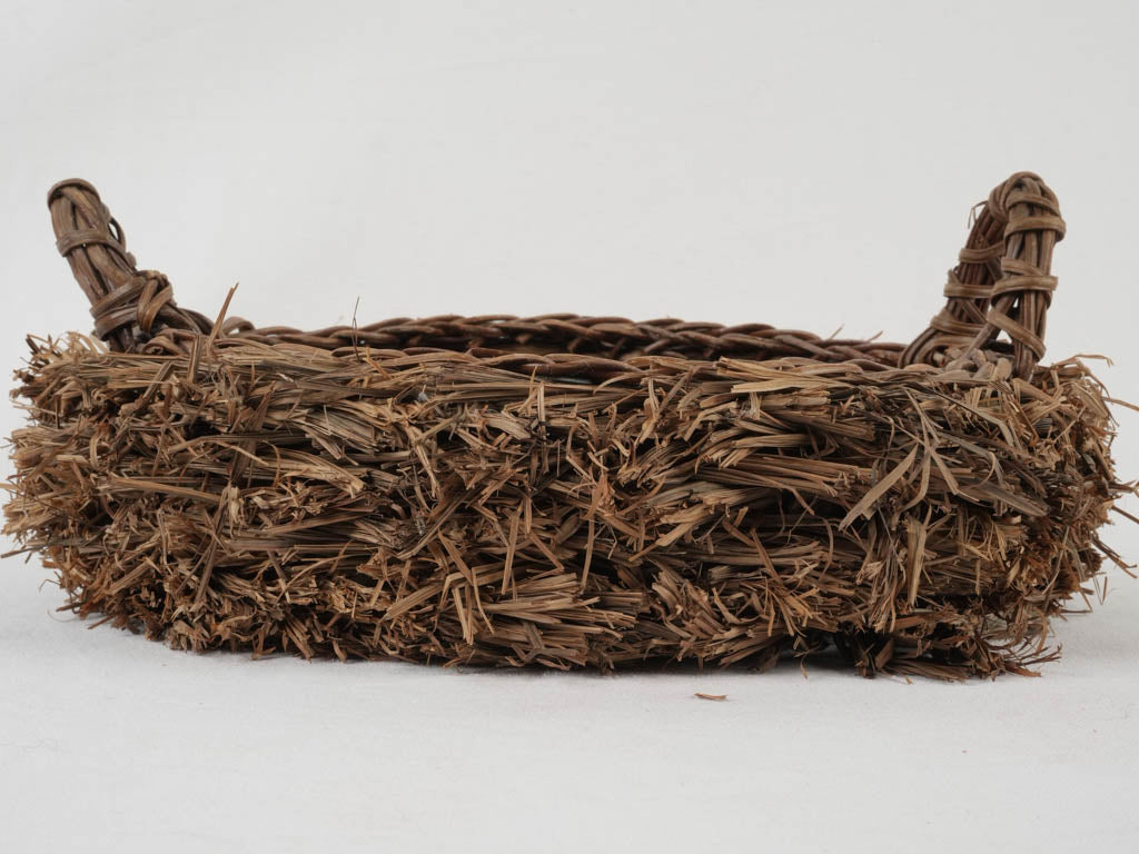 Festive Easter wicker basket